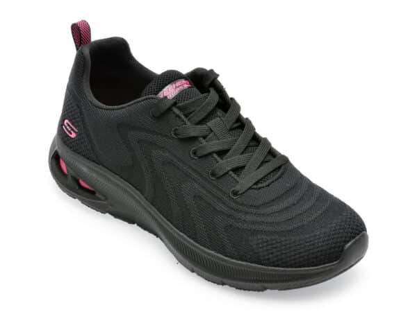 Pantofi SKECHERS negri, BOBS UNITY, din material textil