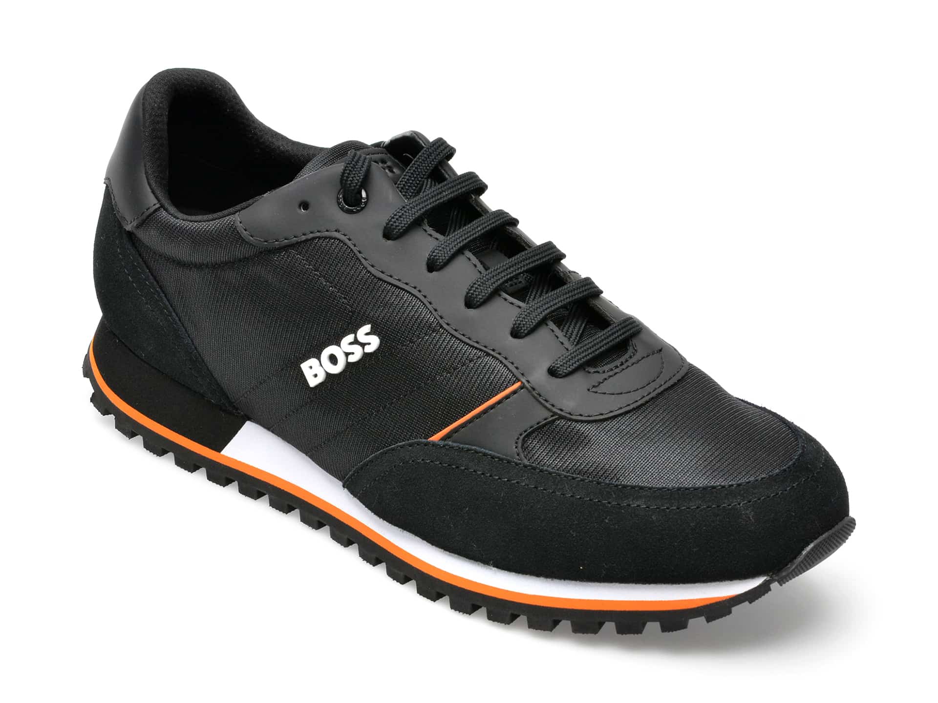 Pantofi sport BOSS negri, 152, din material textil