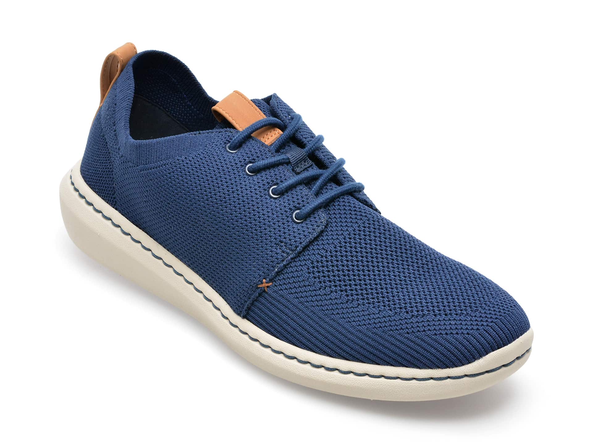 Pantofi sport CLARKS bleumarin, STEP URBAN MIX-T, din material textil