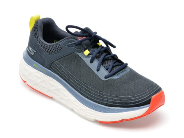 Pantofi sport SKECHERS bleumarin, MAX CUSHIONING DELTA, din material textil
