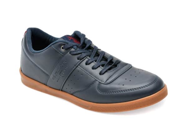 Pantofi US POLO ASSN bleumarin, LEGE3FX, din piele ecologica