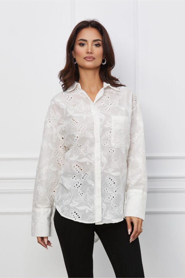 Camasa Sore alba din ghipura