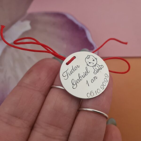 Banut Botez Marturie – Primul an de viata – Argint 925