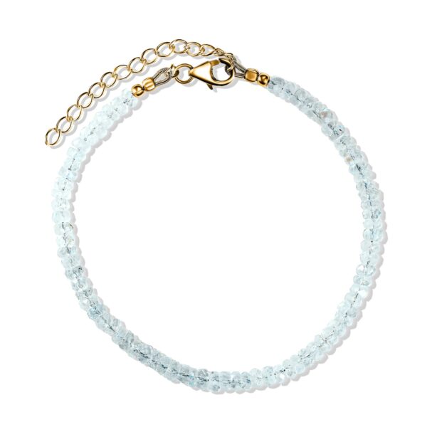 Bratara din argint Golden Moonstone Bracelet