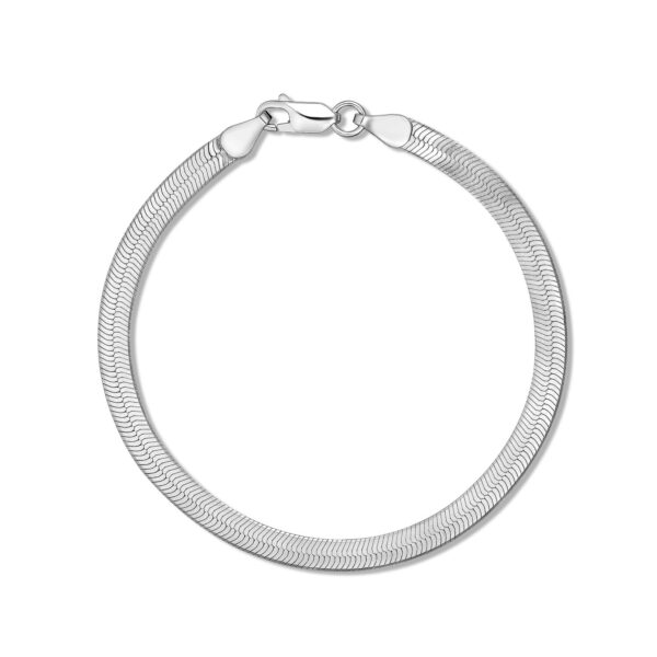 Bratara din argint Silver Herringbone