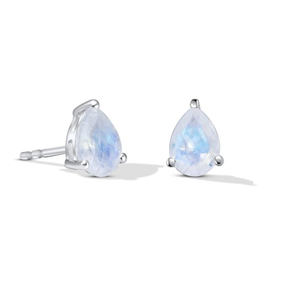 Cercei din argint Silver Ethereal Moonstone