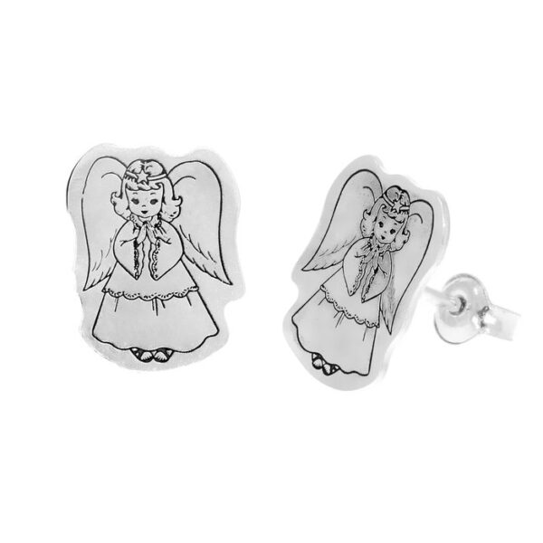 Cercei Craciun – Inger de Craciun – Argint 925, surub