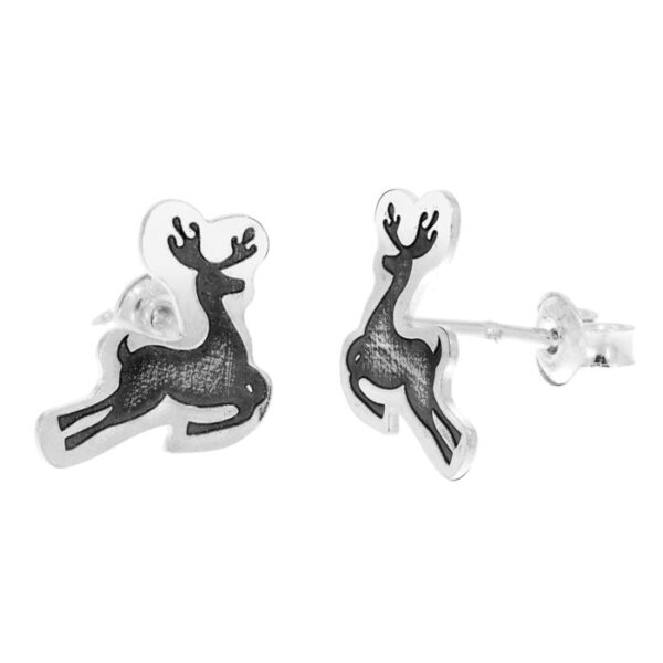 Cercei Craciun – Rudolf – Argint 925, surub