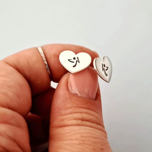 Cercei Inima – Zumba – Argint 925