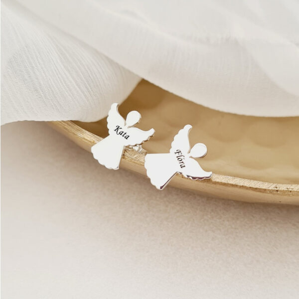 Cercei – Silueta ingeras – Argint 925