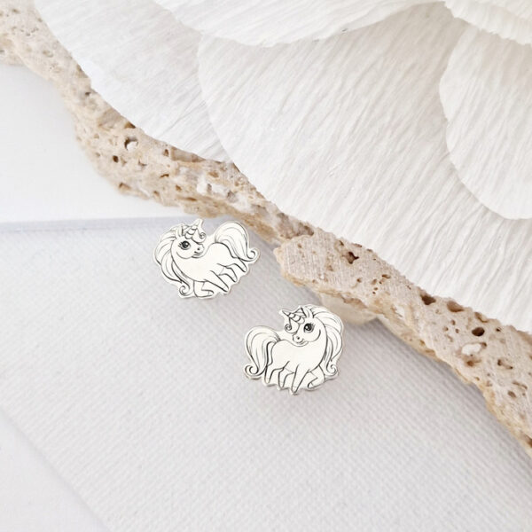 Cercei Unicorn – Argint 925, surub