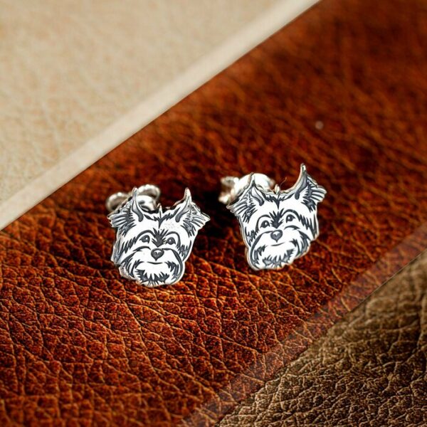 Cercei Yorkshire – Argint 925, surub