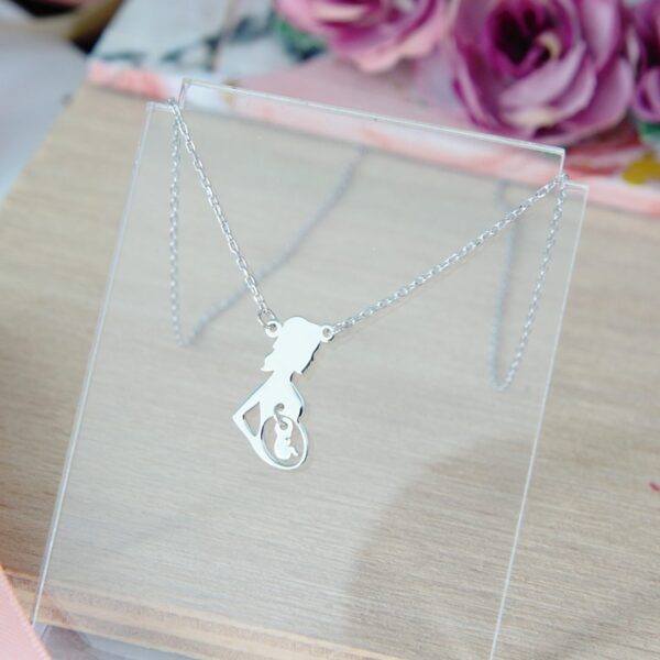 Lantisor pentru viitoare mamici – femei insarcinate – maternitate din argint 925