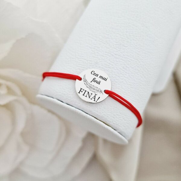 Bratara Fina – Cea mai fina – Argint 925 – Snur reglabil