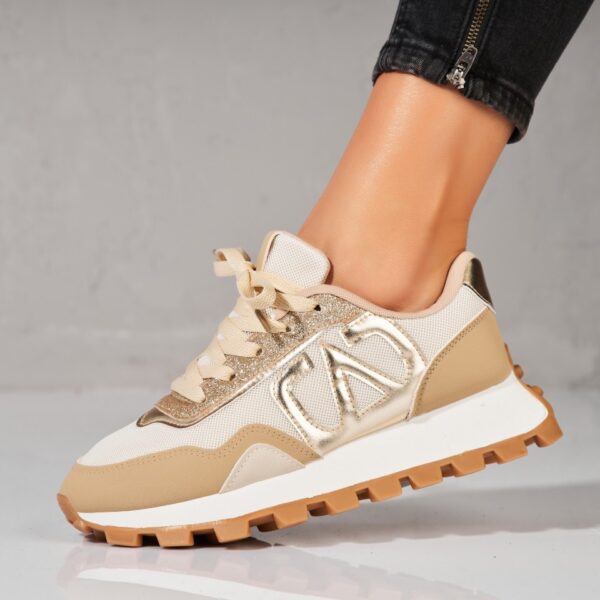 Adida?i dam? Bej din Piele Ecologica Intoarsa Jasai