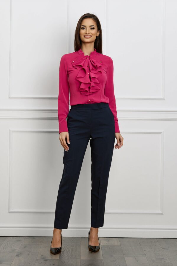 Pantaloni Renee bleumarin office