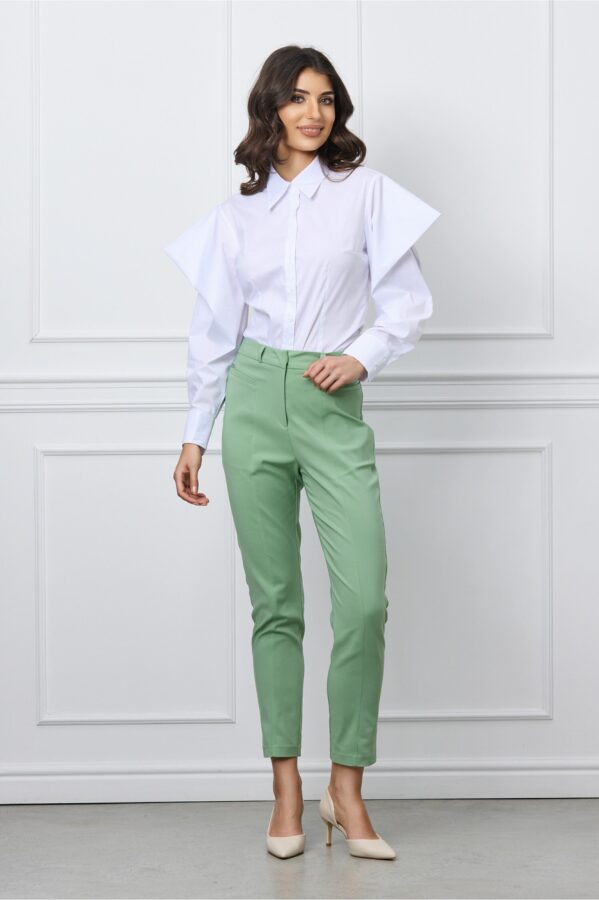 Pantaloni Stefi verde fistic