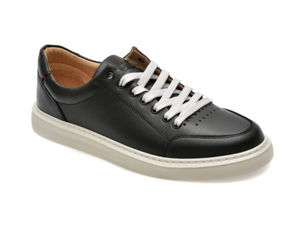 Pantofi casual GRYXX negri, 576600, din piele naturala
