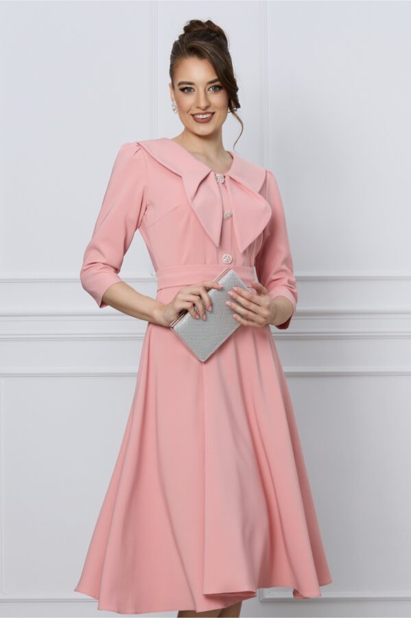 rochie roz scurta