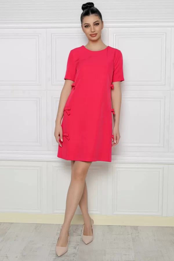 Rochie eleganta cu croiala lejera in A