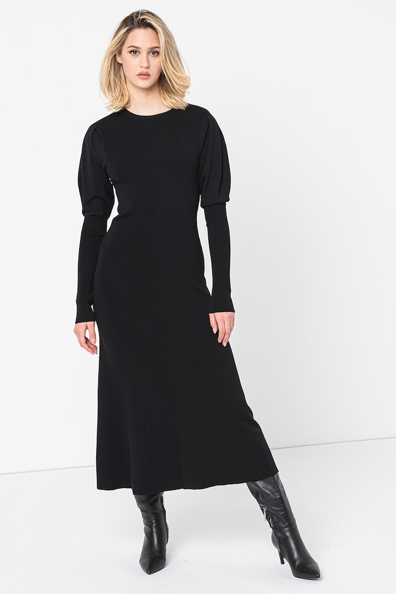 rochie lunga tricotata