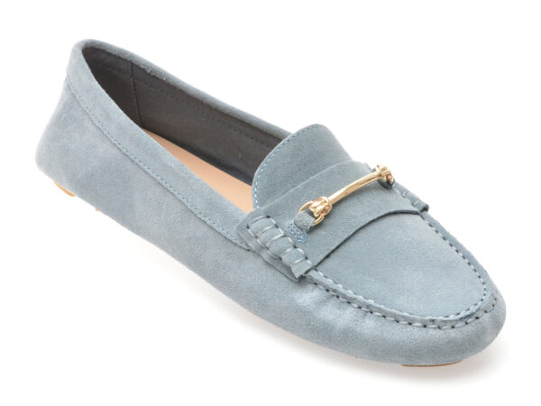 Mocasini ALDO bleumarin, SEABREEZE 460, din piele intoarsa