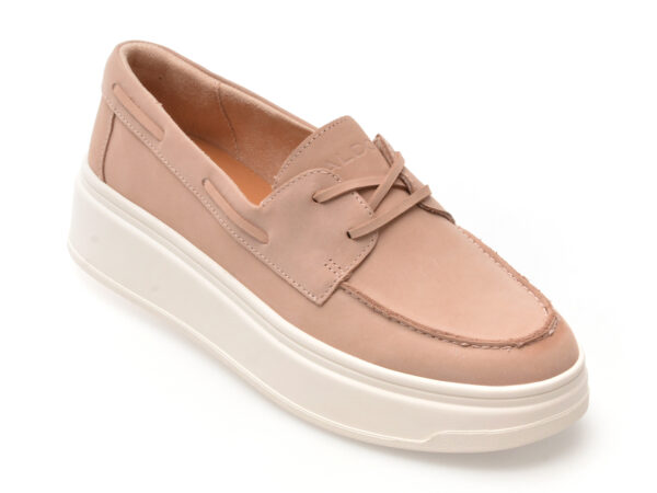 Mocasini ALDO roz, WILDBREEZE 690, din nabuc