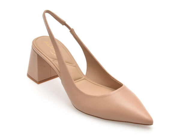 Pantofi ALDO bej, ULIANA 271, din piele naturala