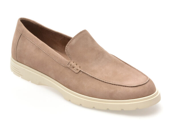 Mocasini ALDO bej, SEATIDE 261, din piele intoarsa