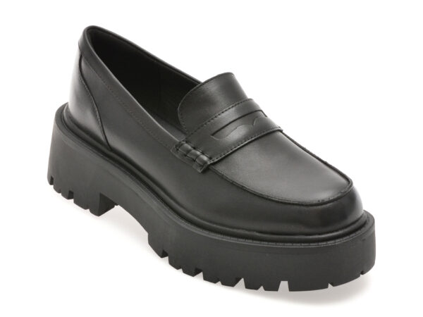 Mocasini ALDO negri, CADAYCIA 001, din piele naturala