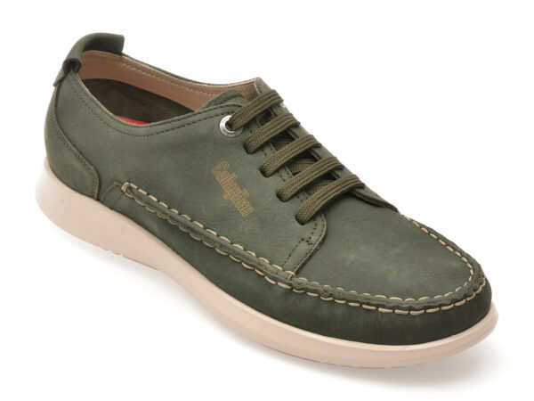 Mocasini CALLAGHAN verzi, 62200, din nabuc