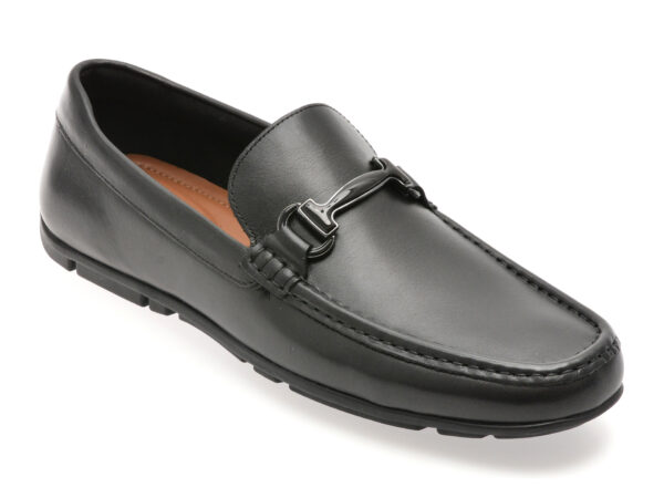 Mocasini ALDO negri, PRATO-IN 001, din piele naturala