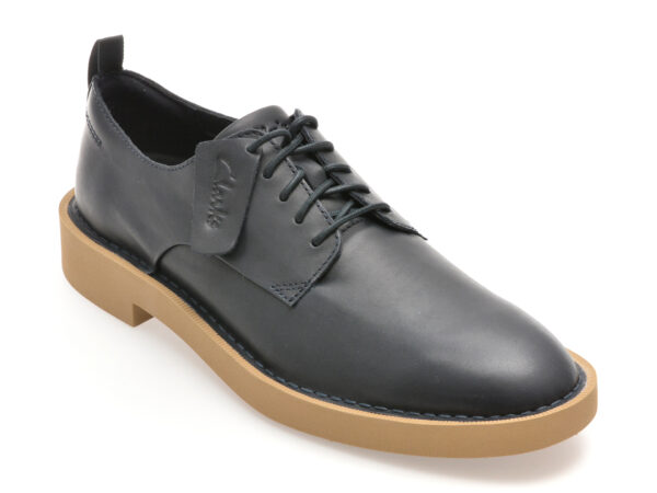 Pantofi CLARKS bleumarin, MARTOCK LACE, din piele naturala