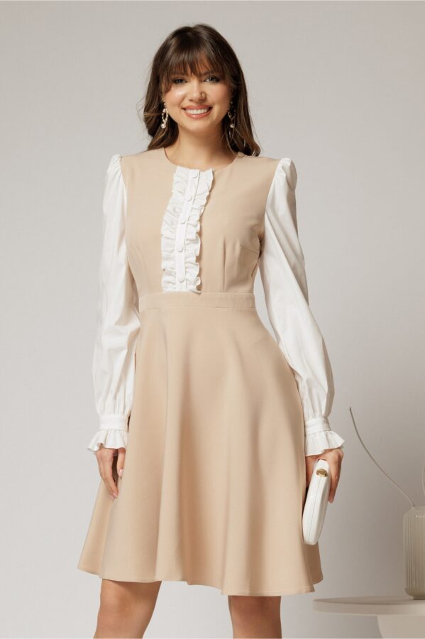 rochie-dy-fashion-scurta-bej-cu-maneci-lungi-din-poplin-si-volanase-1441270-1141450-4.jpeg